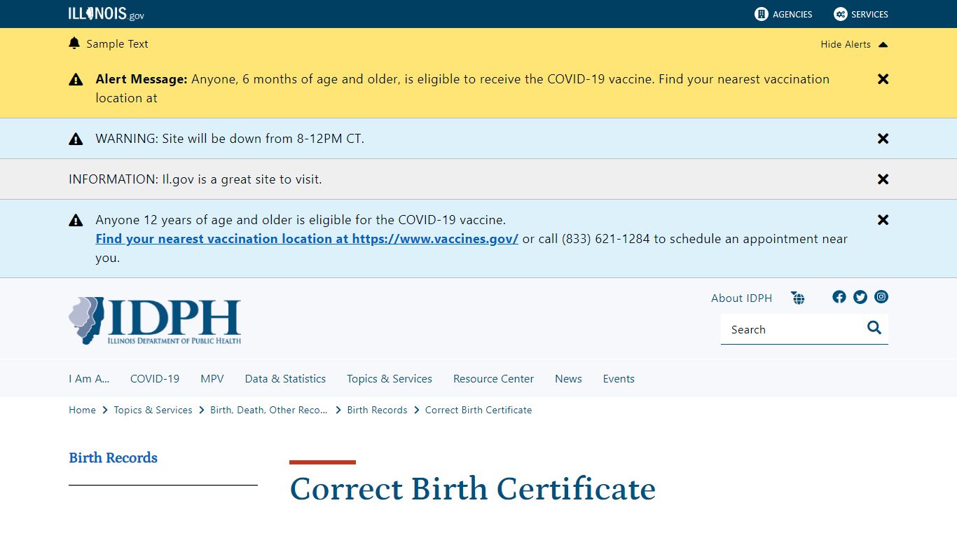 Correct Birth Certificate - illinois-doit-stage-idph.amsadobe.com